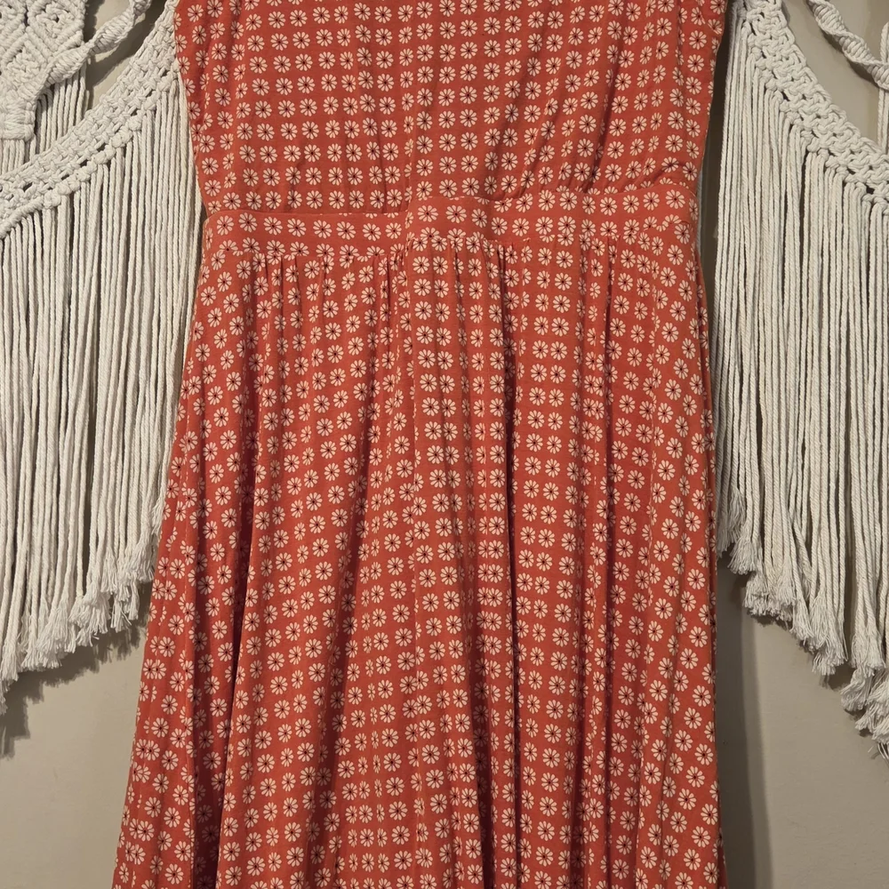 Maeve Orange Floral Dress - Picture 2 of 5